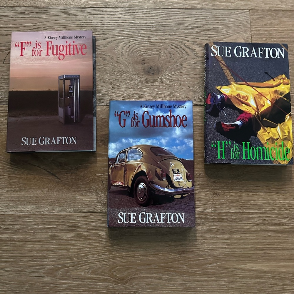 Sue Grafton Mystery Book Set Hardcover